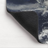 Ash Plume aus Soufriere Hills, Montserrat Mousepad (Ecke)