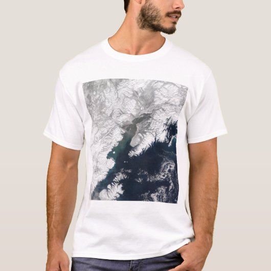 Ash plume vom Berg Redoubt, Alaska T-Shirt (Vorderseite)