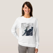 Ash plume vom Berg Redoubt, Alaska T-Shirt (Vorne ganz)