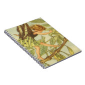 Ash Tree Fairy Walking auf Zweig Notizblock (Rechte Seite)