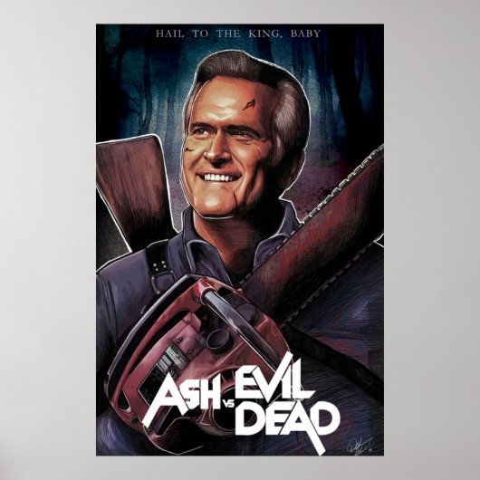 Ash vs Evil Dead Fanart Poster (Vorne)