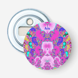 ASHA ~ Hübsche mehrfarbige ~ 3D-Fraktal Flaschenöffner