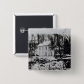 Asham Haus nahe Beddingham in Ostsussex Button (Vorne & Hinten)