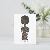 Ashanti Maternity Figure Postcard Postkarte (Stehend Vorderseite)