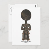 Ashanti Maternity Figure Postcard Postkarte (Vorne/Hinten)