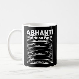 Ashanti Nutrition Facts Ashanti Name Kaffeetasse