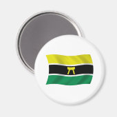 Ashanti People Flag Magnet (Vorderseite/Rückseite)