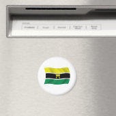 Ashanti People Flag Magnet (In Situ (Geschirrspüler))
