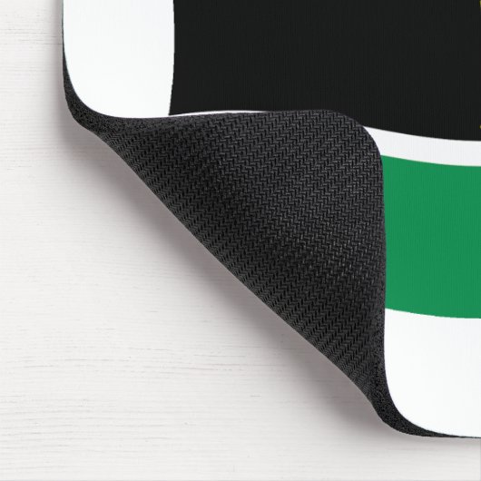 Ashanti People Flag Mousepad (Ecke)