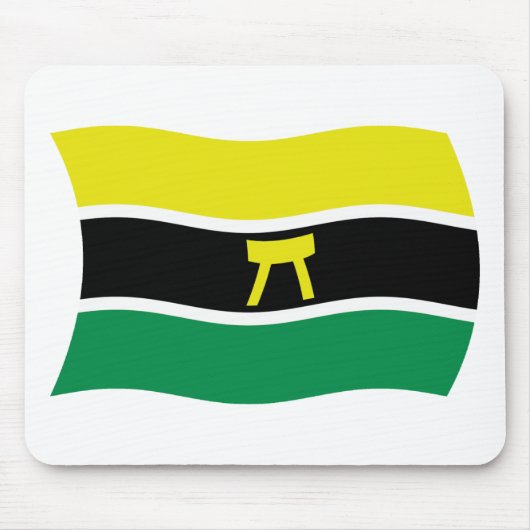 Ashanti People Flag Mousepad (Vorne)