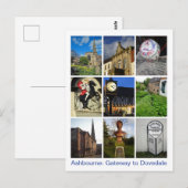 Ashbourne Postkarte (Vorne/Hinten)