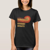 Ashbury Heights San Francisco California Retro Vin T-Shirt (Vorderseite)