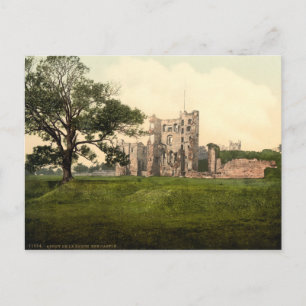 Ashby-de-la-Zouch Castle, Leicestershire, England Postkarte