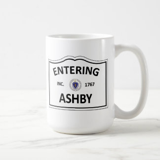 ASHBY MASSACHUSETTS Hometown-Masse MA Townie Kaffeetasse