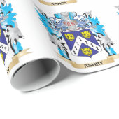 Ashby Wappen Geschenkpapier (Rolleneckpunkt)