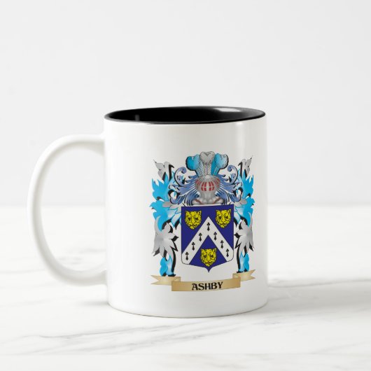 Ashby Wappen Zweifarbige Tasse (Links)