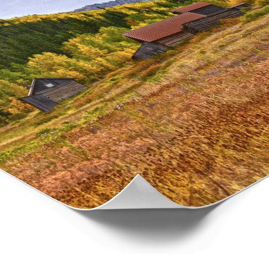 Ashcroft, Colorado Mining Ghost Town Poster (Ecke)