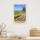 Ashdown Forest Travel Poster (Küche)