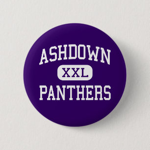 Ashdown - Panther - hoch - Ashdown Arkansas Button