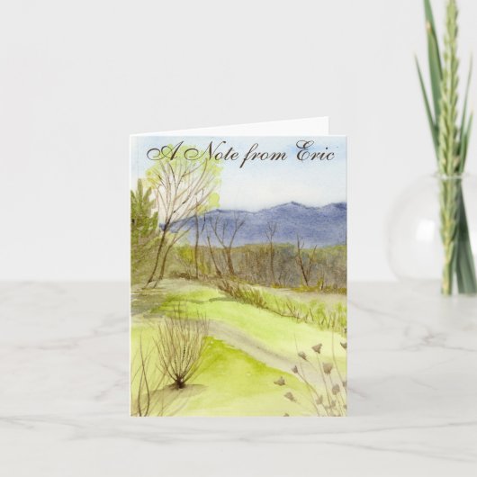 Ashe im Frühling (Vorderseite)