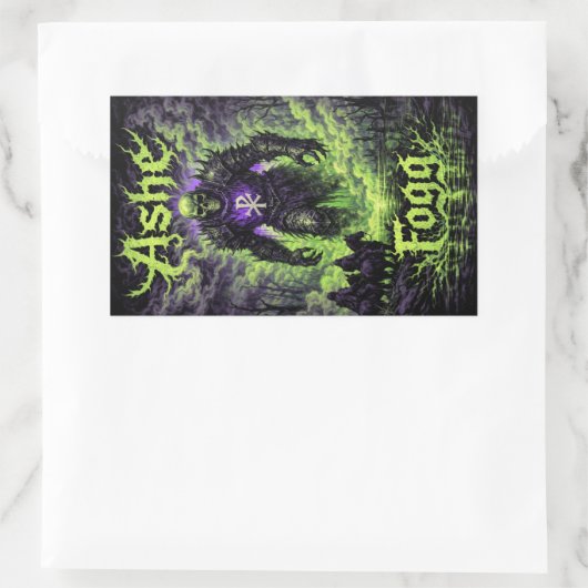 Ashe und Fogg Sticker (Tasche)