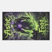 Ashe und Fogg Sticker (Vorderseite)