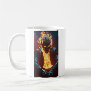 Ashen Amidst Flames - Dramatische und faszinierend Kaffeetasse