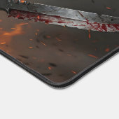 Ashen Warlord Schreibtischunterlage (Ecke)