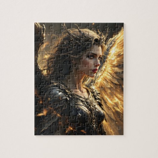 Ashenlight: Die Schattenflamme-Seraph Puzzle (Vertikal)