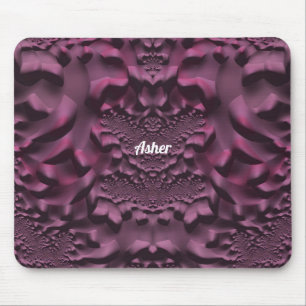 ASHER ~ 3D-Rosa und Lila Maus-Pad Mousepad