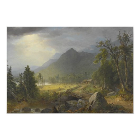Asher Brown Durand - Die erste Ernte Fotodruck (Vorne)