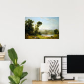 Asher Brown Durand Pastoral Landschaft Poster (Heimbüro)