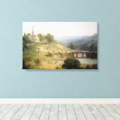 Asher Brown Durand Sunday Morning Leinwanddruck (Insitu (Holzboden))