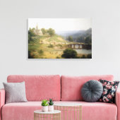 Asher Brown Durand Sunday Morning Leinwanddruck (Insitu (Wohnzimmer))