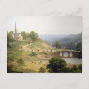 Asher Brown Durand Sunday Morning Postkarte