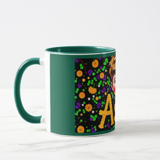 ASHER ~ GLOSSY Sequin Picture ~ Tasse (Links)