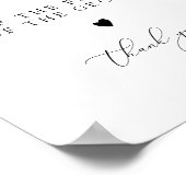 ASHER Kalligraphie vorbehalten für Familie des Rau Poster (Ecke)