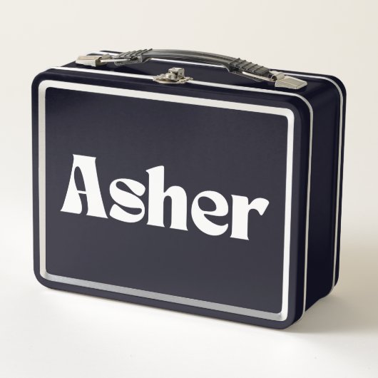 Asher Metal Lunchbox (Vorderseite)