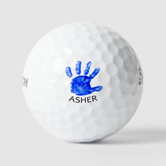 Asher (Srixon Soft Feel) Golfball (Vorderseite)