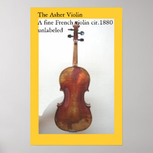 Asher Violin II Poster