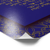 Asher Yatzar - hebräisches Foto des Morgens (Ecke)