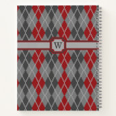 Ashes and Embers Raute SpiralNotebook Notizbuch (Rückseite)