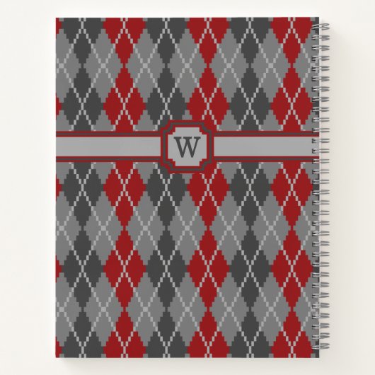 Ashes and Embers Raute SpiralNotebook Notizbuch (Rückseite)