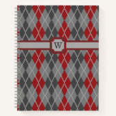 Ashes and Embers Raute SpiralNotebook Notizbuch (Vorderseite)