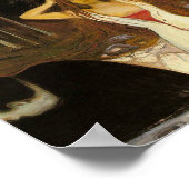 Ashes by Munch Print Poster (Ecke)
