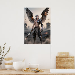Ashes of Grace - Fallen Angel Krieger Poster