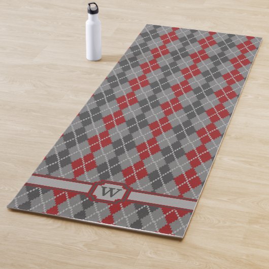 Ashes und Embers Raute Yoga Mat Yogamatte (Beispiel)