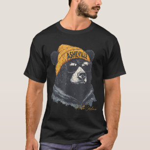 Asheville Bär Wnc Hippie Avl North Carolina Berg T-Shirt