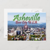 Asheville Beer City USA Postkarte (Vorne/Hinten)