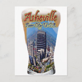 Asheville Beer City USA Postkarte